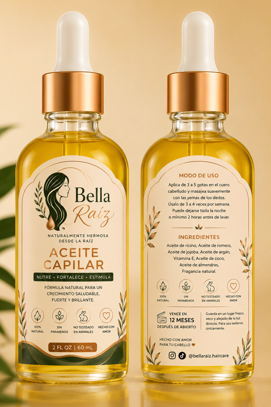 Aceite capilar bellaráiz